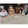 Image 1 : 4 Ceramic Cookie Jars