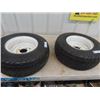 Image 1 : Set of 2 20.5 x 8.0-10 Tire & Rims - New