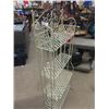 Image 2 : Wrought Iron What Not Shelf 60" x 24" x 14"