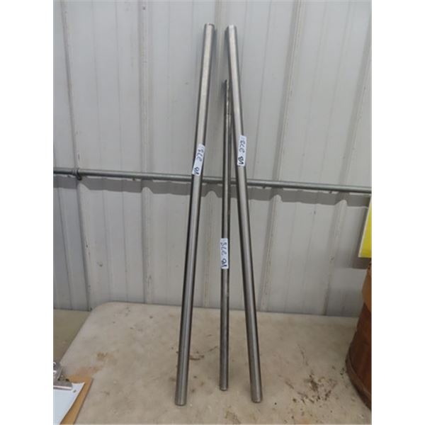 3 Solid Cylinder Bars