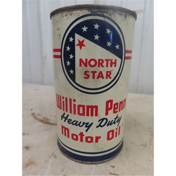 North Star William Penn Motor Oil W Product- Never Opened