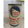 Image 4 : 2 Oil Cans 1 North Start William Penn Motor Oil w Product Never Opened & White Rose Motor Oil w Prod