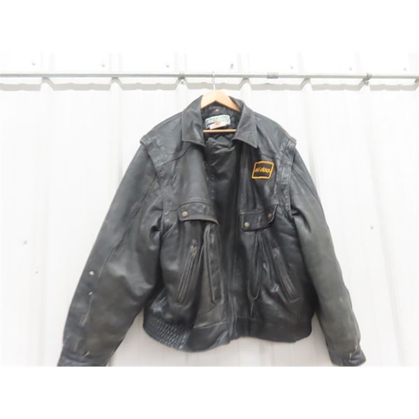 Leather Men's Ski Doo Jacket