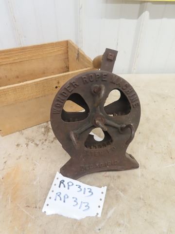 Wonder Rope Maker & Wooden Crate