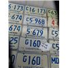 Image 3 : Approx 25 SK License Plates & Minnesota