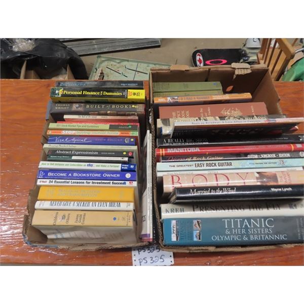 (PS) Approx 34 Misc Books, Finance, How To , History & More!