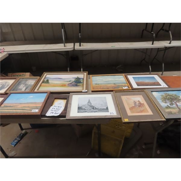 (PS) 11 Framed Pictures