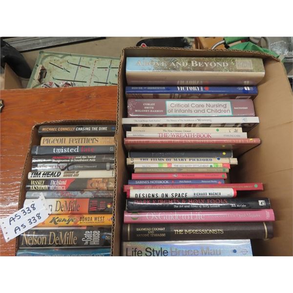 34 Assorted Books, History, Design, Non Fiction, DIY Plus More!