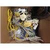 Image 2 : Box of Electrical Cables, Antennae, Rotator, Power Pack ,Air King Heater