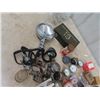 Image 4 : Qty of Auto Gauges, Military Spark Parts Box Metal Plus More
