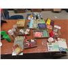 Image 1 : Box of Railway Matches, Box of Canada Dry Matches, Qty of Cream Bottle Caps, Naughty Cards, Red Rose