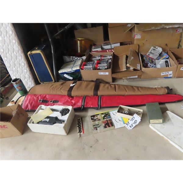 Buddex Elec Calf Dehorner, Syringes, & 2 Soft Gun Cases