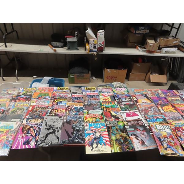 (BD) Approx 60 Comics DC, Marvel, Turok,Avengers And More!