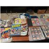 Image 1 : (BD) 2 Binders Full of Comic Trading Cards, 4 Books on Comic Prices & 3 Large Comic Books