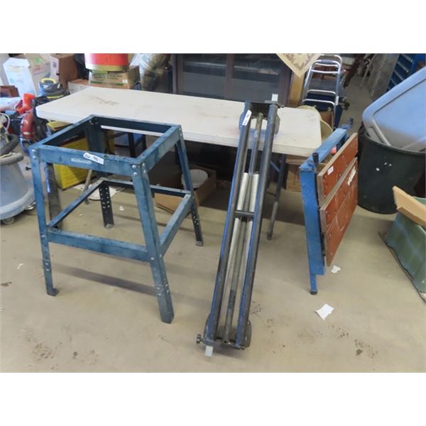 (BD)Mitre Saw Stand, Folding Legs Power Tool Stand, Work Mate