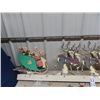 Image 3 : Light Up Christmas Ornaments- Santa & Reindeer 6' Long , Plus More!