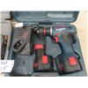 Image 2 : (BD) 2 Cordless Drills 1) Bosch 9.6 V & 1) Mastercraft 18 V