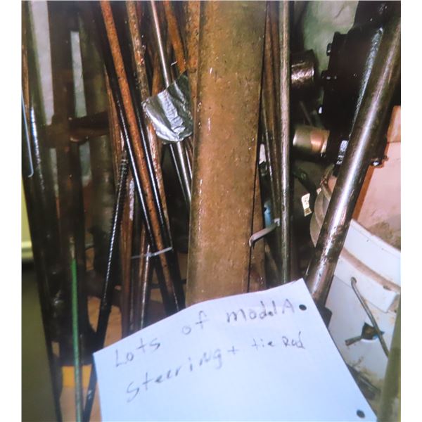 Ford Model A Parts-Steering & Tie Rods, Steering Column, Generators, Carbs, Trans, Diffs Cranks Plus