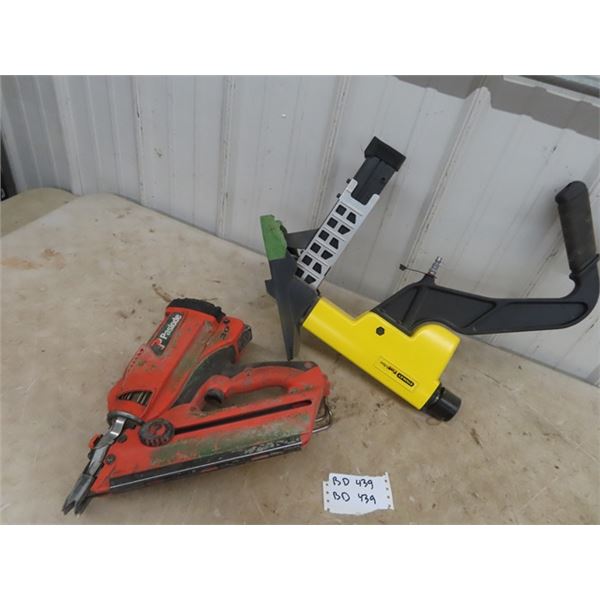 Stanley Flooring Nailer, & Paslode Nailer