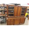 Image 1 : (BD) Buffet China Cabinet 68"x66"x18"