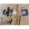 Image 2 : (BD)Various Tools, Hammer, Tape Measure, Vice Grip, Crescent Wrenches, Tool Belt, Cutters Plus