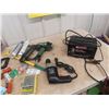 Image 2 : (BD) Plumbing Snake, Battery Charger, Air Nailer Drill, Carpenters Belt Plus More