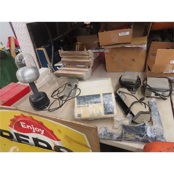 (BD) TesReflectron, Old Medical Cabinet,  & More Medical Items