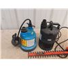 Image 2 : (BD) 2 Submergible Water Pumps, Elec Hesger, & Pruner