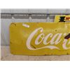 Image 2 : Metal Coca Cola Sign 17" x 57"