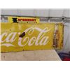 Image 3 : Metal Coca Cola Sign 17" x 57"