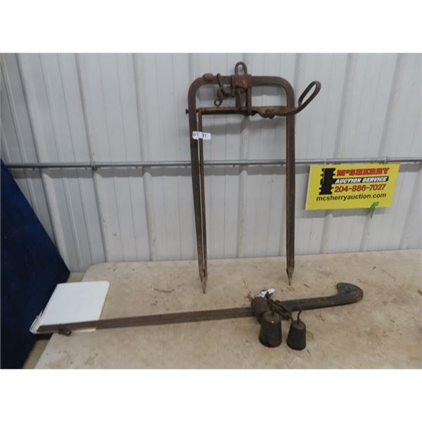 Barn Loft Hay Sling & Beam Scale