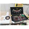 Image 1 : (BD)  Portable Poker Table & 4 In 1 Casino Set