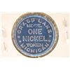 Image 2 : PRISON TOKEN GRASS LAKE MICHIGAN GOOD FOR 5 CENTS