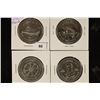4 ASSORTED CANADA TRADE DOLLARS 1988 MOUNT
