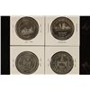 Image 2 : 4 ASSORTED CANADA TRADE DOLLARS 1988 MOUNT