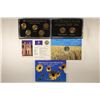 3 ASSORTED US COIN SETS, 2001-P & D SACAGAWEA