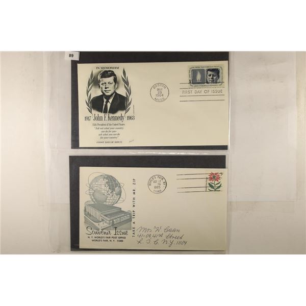 4 ASSORTED 1964 / 65 1ST DAY COVERS