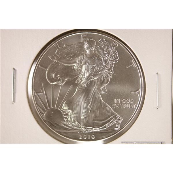 2016 AMERICAN SILVER EAGLE BRILLIANT UNC