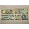 4-ASSORTED BAHAMAS $1 BILLS