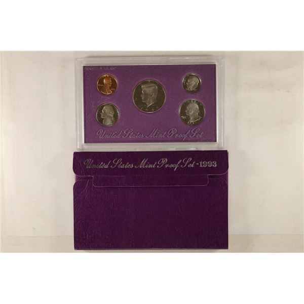 1993 US PROOF SET (WITH BOX)
