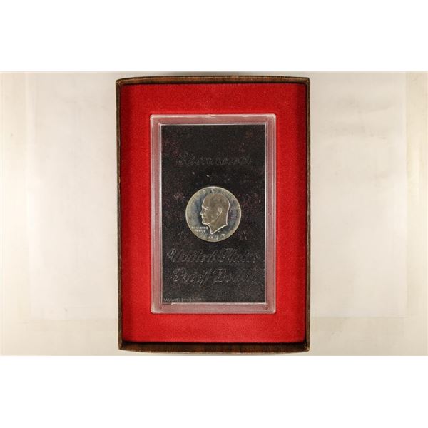 1973-S IKE SILVER DOLLAR (BROWN PACK)