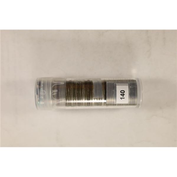 ROLL OF 40-1943-S 35% SILVER JEFFERSON WAR NICKELS