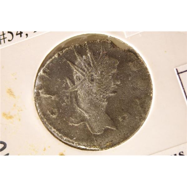 SILVERED 253-268 A.D. GALLIENUS ANCIENT COIN FINE