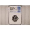 2016-S SILVER FORT MOULTRIE QUARTER NGC PF70