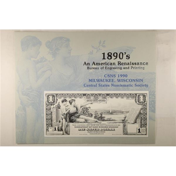 CSNS 1990 MILWAUKEE, WISCONSIN SOUVENIR SHEET