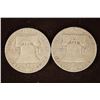 Image 2 : 1949-S & 1953 SILVER FRANKLIN HALF DOLLARS