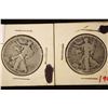 Image 1 : 1941 & 1942 SILVER WALKING LIBERTY HALF DOLLARS