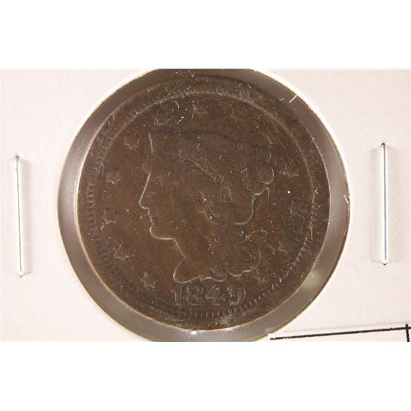 1849 US LARGE CENT