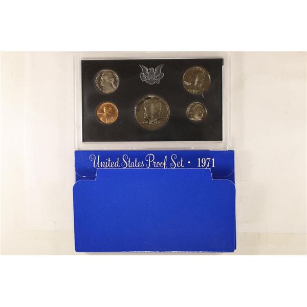 1971 US PROOF SET (WITH BOX)