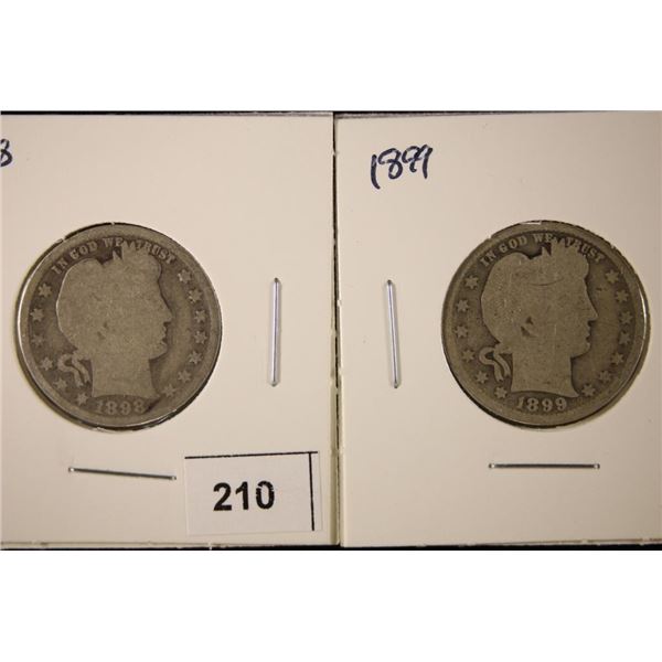 1898 & 1899 BARBER QUARTERS